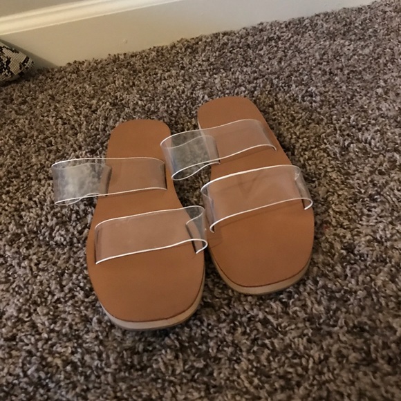shein clear sandals
